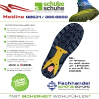 SCHÜTZE SCHUHE SICHERHEITSSCHUHE / SANDALE FEELING ESD HS S1 44 XL